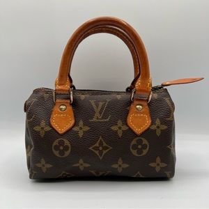 Sold. Vintage Monogram Speedy Nano